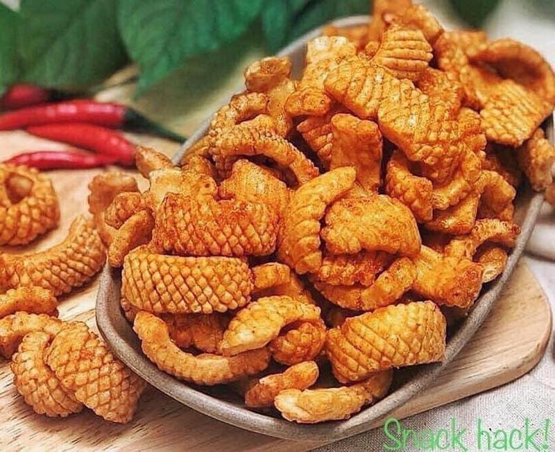 SNACK MỰC THÁI LAN_TÚI 200GRAM ăn vặt siêu ghiền Food Cay Thức Ăn