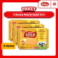 Gambar Paket 3 Roma Marie Gold Double Milk 10's dari Mayora Kota Administrasi Jakarta Barat 1 Tokopedia