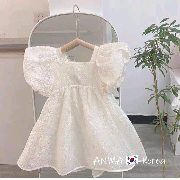 váy xốp nổi vân cao cấp cho bé gái từ 8 _20kg