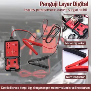 Tester Relay Mobil Alat Diagnostik dan Deteksi Relay Otomotif 12V Cepat Mudah Digunakan untuk Relay 4 Kaki dan 5 Kaki Cocok untuk Pemeriksaan dan Perbaikan Kendaraan Mobil dan Truk