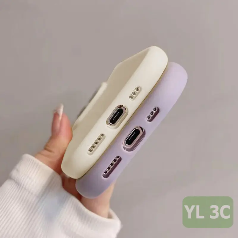 Casing Untuk Infinix Smart 9 8 7 Hot 50i 50 40i 30i 40 30 Pro 11 10 Play Note 30 4G 40 Pro Spark Go 2024 20 20C 10 10C SoftCase Pelapis Warna Polos Warna Permen Sederhana HP Silikon Metal Lens 6