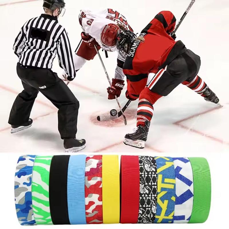 Product Introduction of 2.5CM*25M Ice Hockey Grip Tape Anti-slip Colored Athletic Sport Tape Polyester Wear-resistant Hockey Stick Tape Athletic Bandage 21
