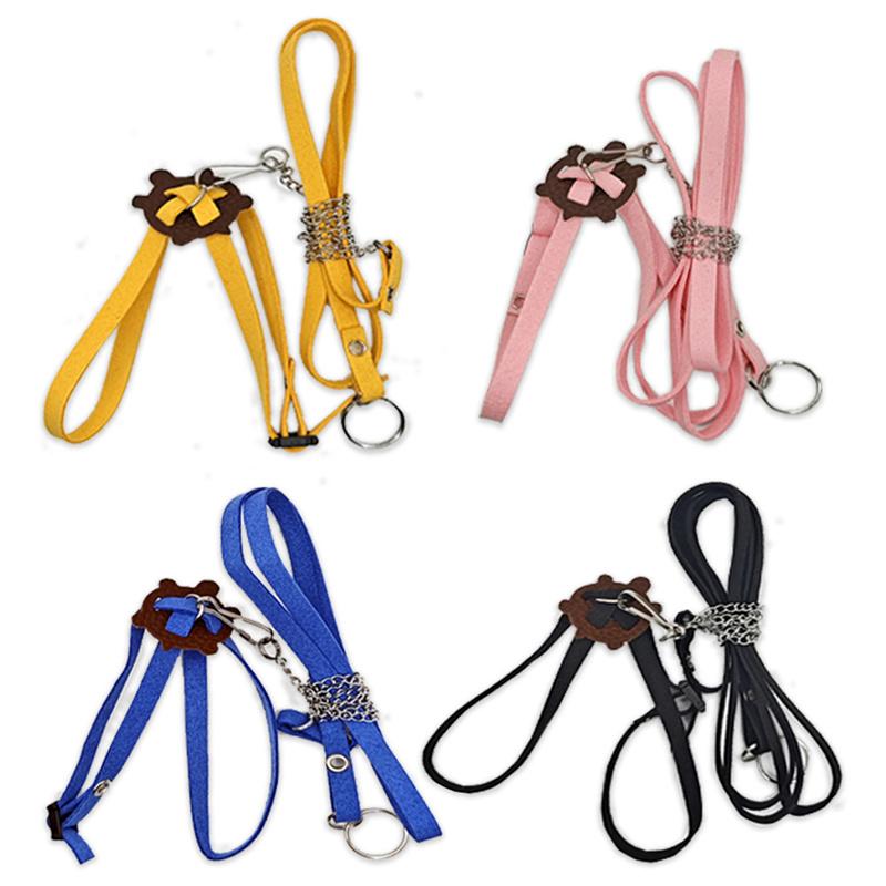 Product Introduction of HG Pet Harness Reptile Leash Turtle Lizard Adjustable Outdoor Training Soft Strap Tortoise Reptile Adjustable Leashe Pet Supplies 28