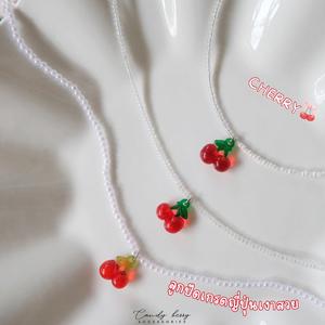CandyBerry Accessories สร้อยคอลูกปัดโบว์มินิมอล ประกอบงานด้วยวัสดุเกรดคุณภาพ No.CN-001