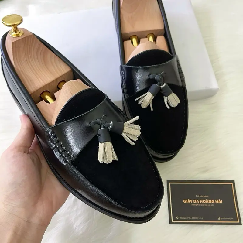 [Mã T11] Giày dio da bò Nappa nhập khẩu cao cấp Shoes Nam Đế Bằng 2