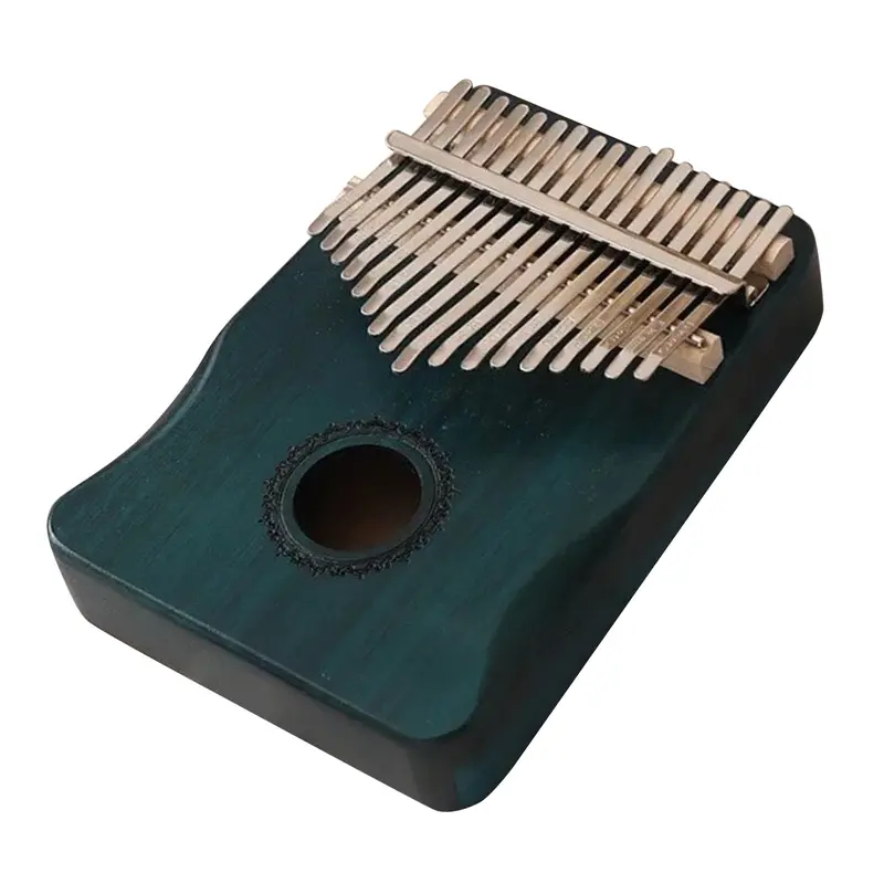 Đàn Piano Ngón Tay Cái Mbira Châu Phi, Nhạc Cụ Piano Màu Trơn Cho Trẻ Em, Nam Và Nữ, Đồ Chơi Âm Nhạc Giáo Dục Cho Trẻ Em, Có Hướng Dẫn 6