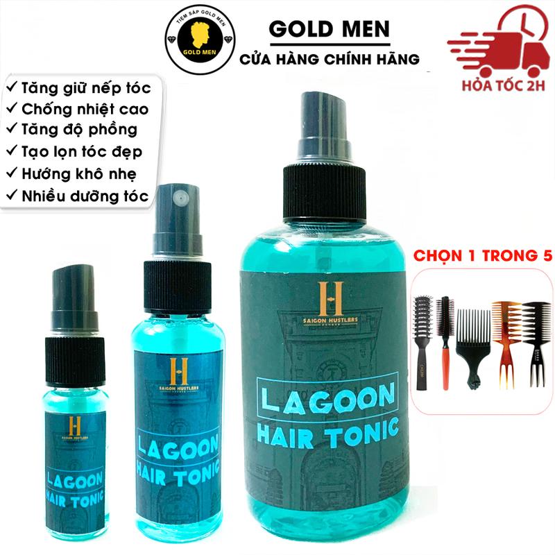 Xịt tạo phồng Lagoon Hair Tonic + Tặng quà [By Saigon Hustlers] xit phong