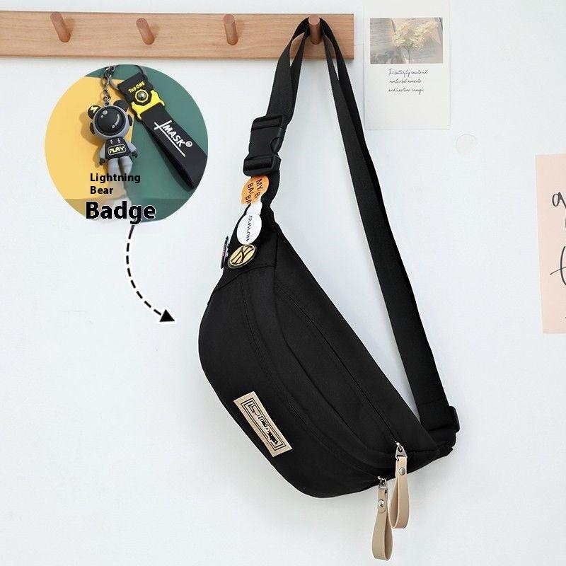 Product Introduction of 2025 New Trendy Chest Bag Phone Casual Simple Crossbody Bag Single Shoulder Bag Crossbody Bag Sports Waist Bag 21