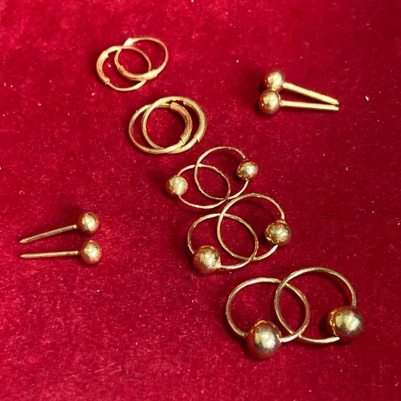 Anting bayi berbagai berat earring 0