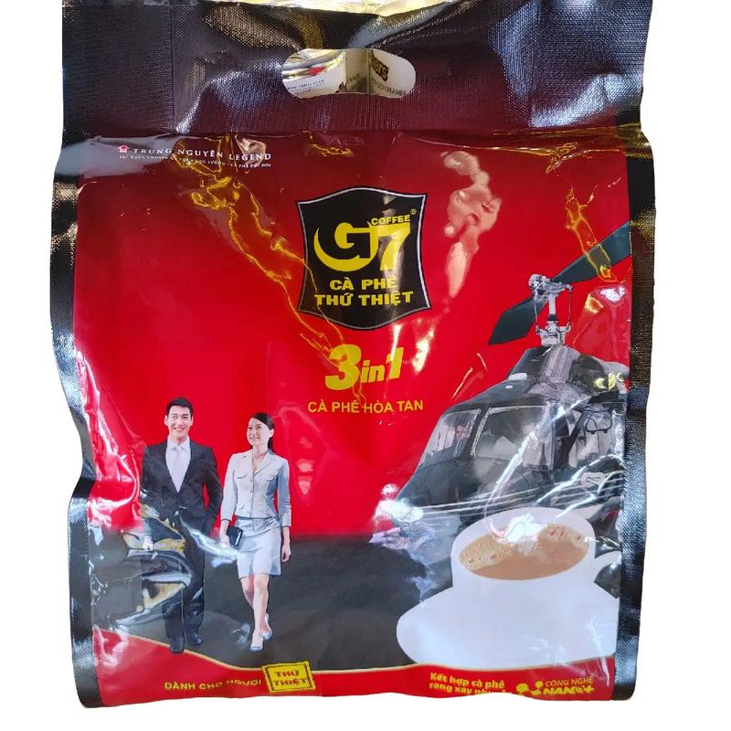 Cà phê hoà tan G7 3in1 Trung Nguyên bịch 50 gói Café Coffee Cafe nescafe