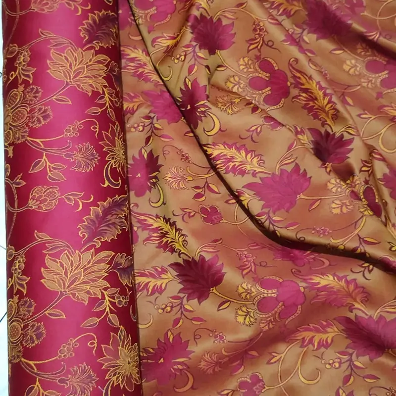 KAIN SOFA TIMBUL GOLD // KAIN KURSI KELEP BAHAN JOK KURSI MOTIF BUNGA // COVER BANTAL SOFA MINIMALIS 5
