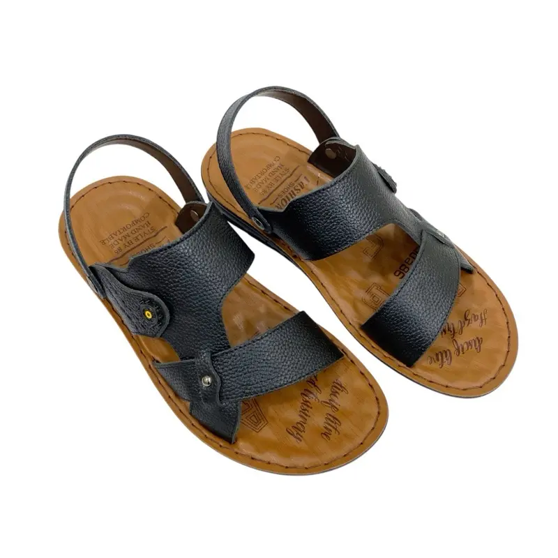 Dép Quai Hậu Nam da bò đế khâu chắc chắn thanh lịch bền đẹp Sandal 1