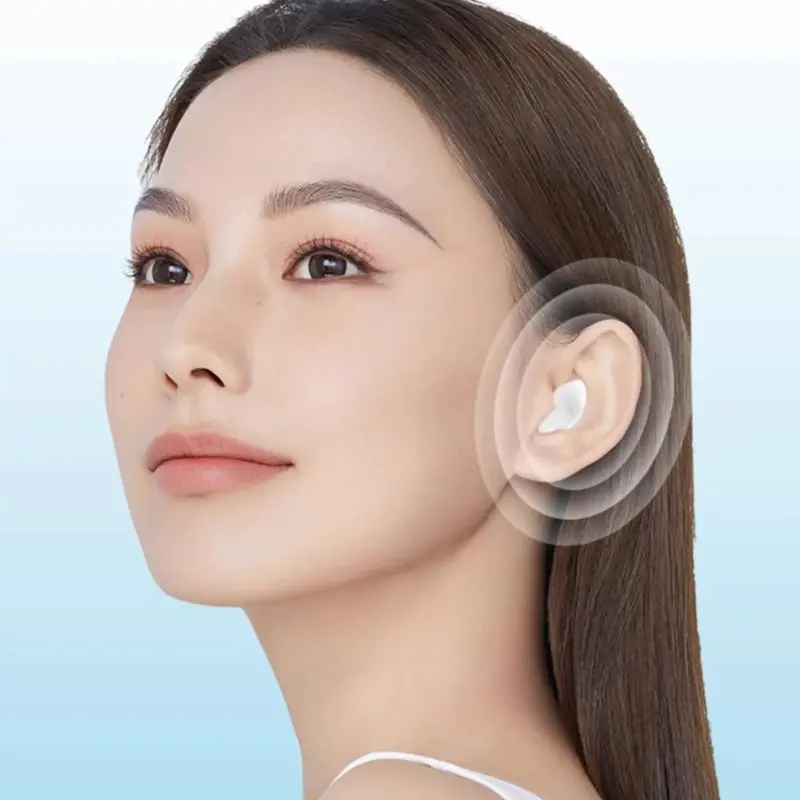 Nút Bịt Tai, 6 Cái / Hộp, Chất Liệu Silicon Có Thể Tái Sử Dụng, Nút Bịt Tai Bịt Tai Có Thể Đúc, Giảm Tiếng Ồn, Chặn Tiếng Ồn, Thích Hợp Để Ngủ, Bảo Vệ, Lý Tưởng Để Bơi Lội 5