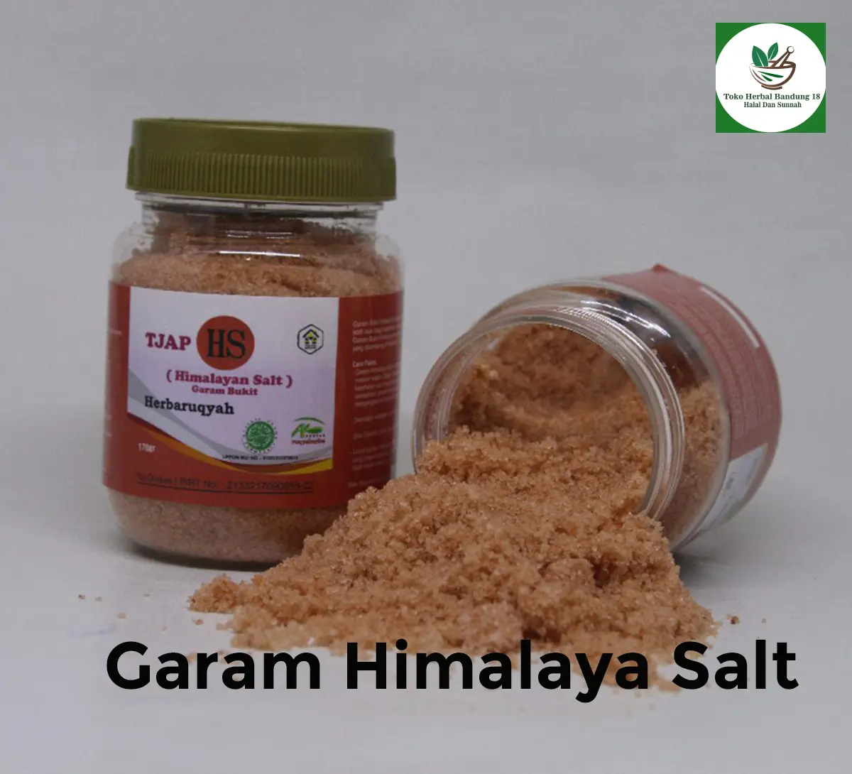 Garam Himalaya Asli Organik 170 gr salt Natural Masakan Bahan Organik Alami Asin