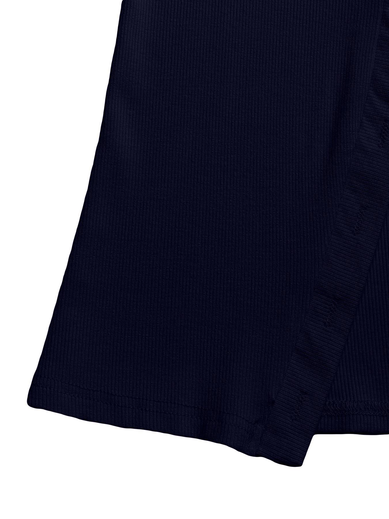 Women's Solid Color Button Tee, Casual Short Sleeve Round Neck T-shirt for Daily Wear, Ladies Clothes for All Seasons