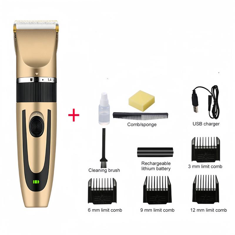 Product Introduction of {Bảo hành mười hai tháng} Tông đơ cắt tóc đa chức năng bán chạy - 9 phụ kiện miễn phí - Máy cạo râu đa chức năng Unisex 2