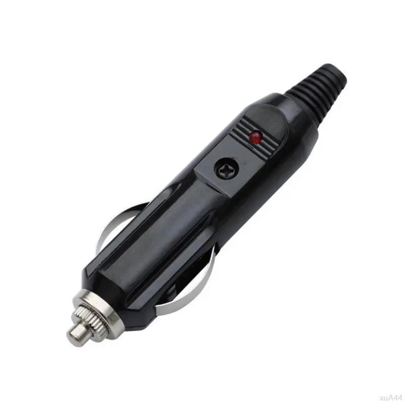 Đầu cắm tẩu sạc cho xe hơi có đèn Led báo, cầu chì bảo vệ