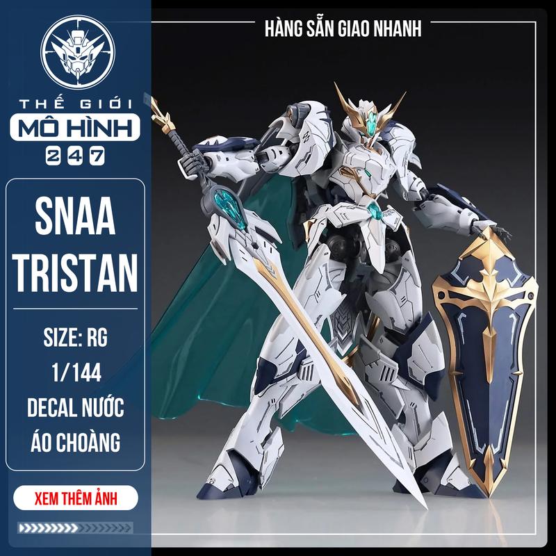 Mô hình lắp ráp chính hãng SNAA Titan Greatsword Tristan 1 144 Tặng kèm áo choàng và decal nước