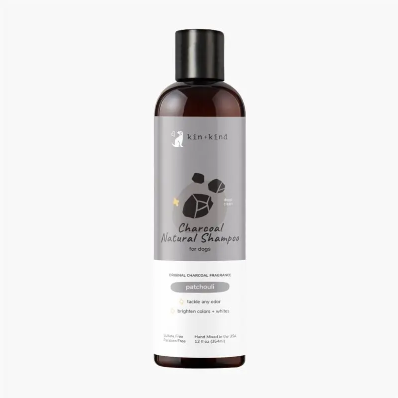 Kin + Kind - Charcoal Deep Clean Shampoo For Dogs (Patchouli) - 354ml