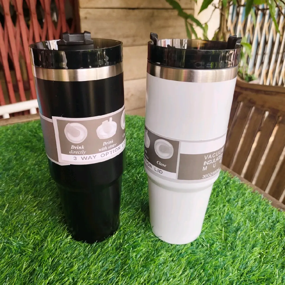 (สลักชื่อ สลักรูปได้) แก้วเก็บความเย็น แก้วเก็บอุณหภูมิ 30 oz