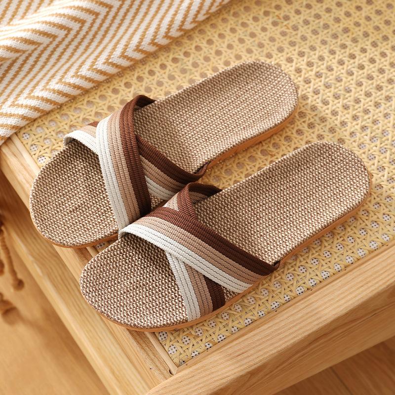 Product Introduction of [Có sẵn đủ size] Dép cói quai chéo cho NAM, mang nhà, đi làm, đi biển, dạo phố 29