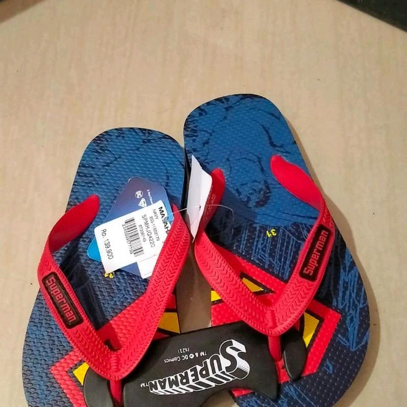 Sz 30-35 Sandal Jepit Anak Karakter Marvel X Nevada 1