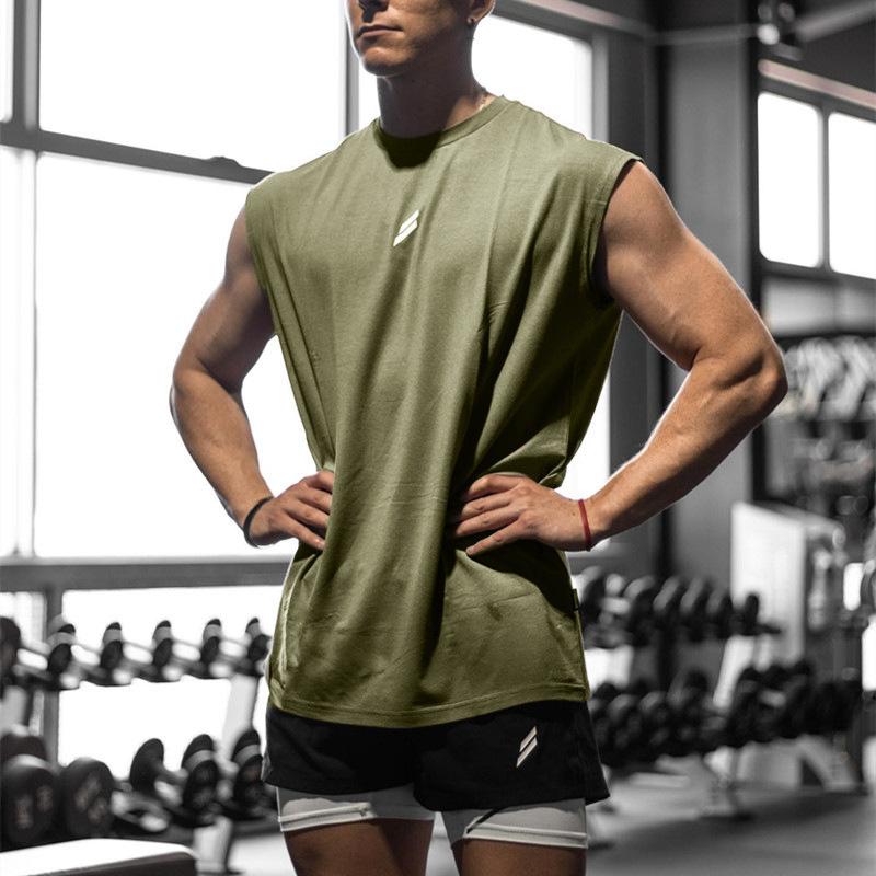 Product Introduction of NEW Summer Fitness Sports Tank Top Men Breathable Loose Mesh Training Sleeveless T-shirt Quick Drying vest male Fitness Clothing 5