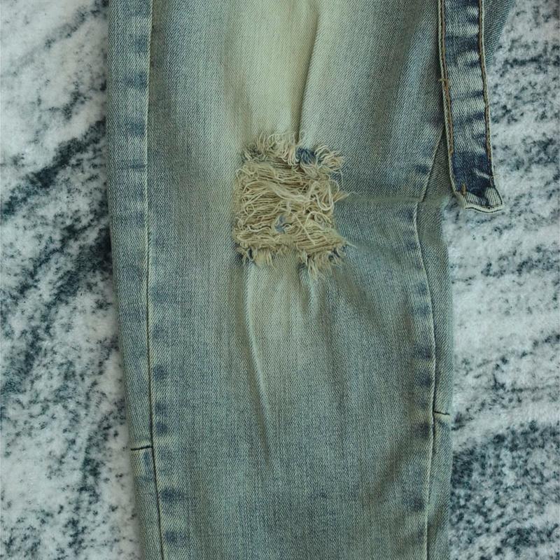 Quần jean nam streetwear cao cấp BEAR STREETWEAR,3 màu xanh vàng, vàng cam, xám,form slimfit,vải denim co giãn (sk032) 8