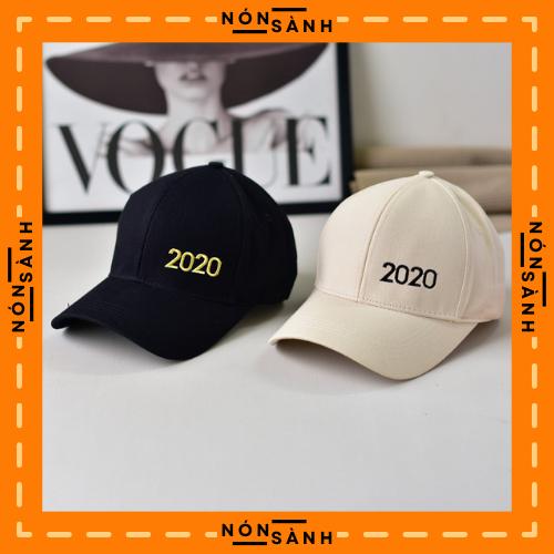 BÉ Mũ lưỡi trai thêu năm sinh cho bé từ 2017- 2020 chất kaki form unisex nam nữ_nonsanh