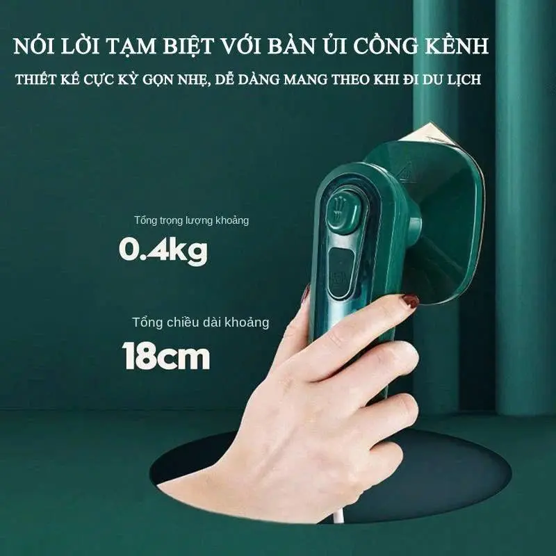 Bàn Là Hơi Nước Cầm Tay Tiện Lợi – Bàn Ủi Hơi Nước Thông Minh Kiểu Dáng Sang Trọng Ủi Quần Áo Là Quần Áo 0