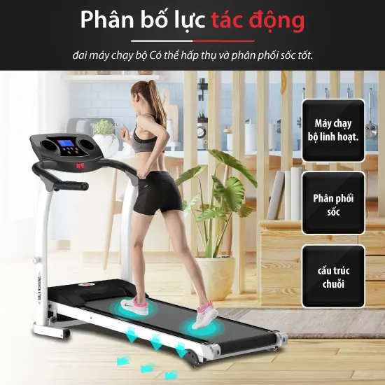 ( M2)BG Máy chạy bộ tại nhà Tốc độ tối đa 1 - 12km/h điện đơn năng, gấp gọn tiện ích với không gian nhỏ +1  máy  chạy  ab treadmill máy  chạy  bộ  mini 3