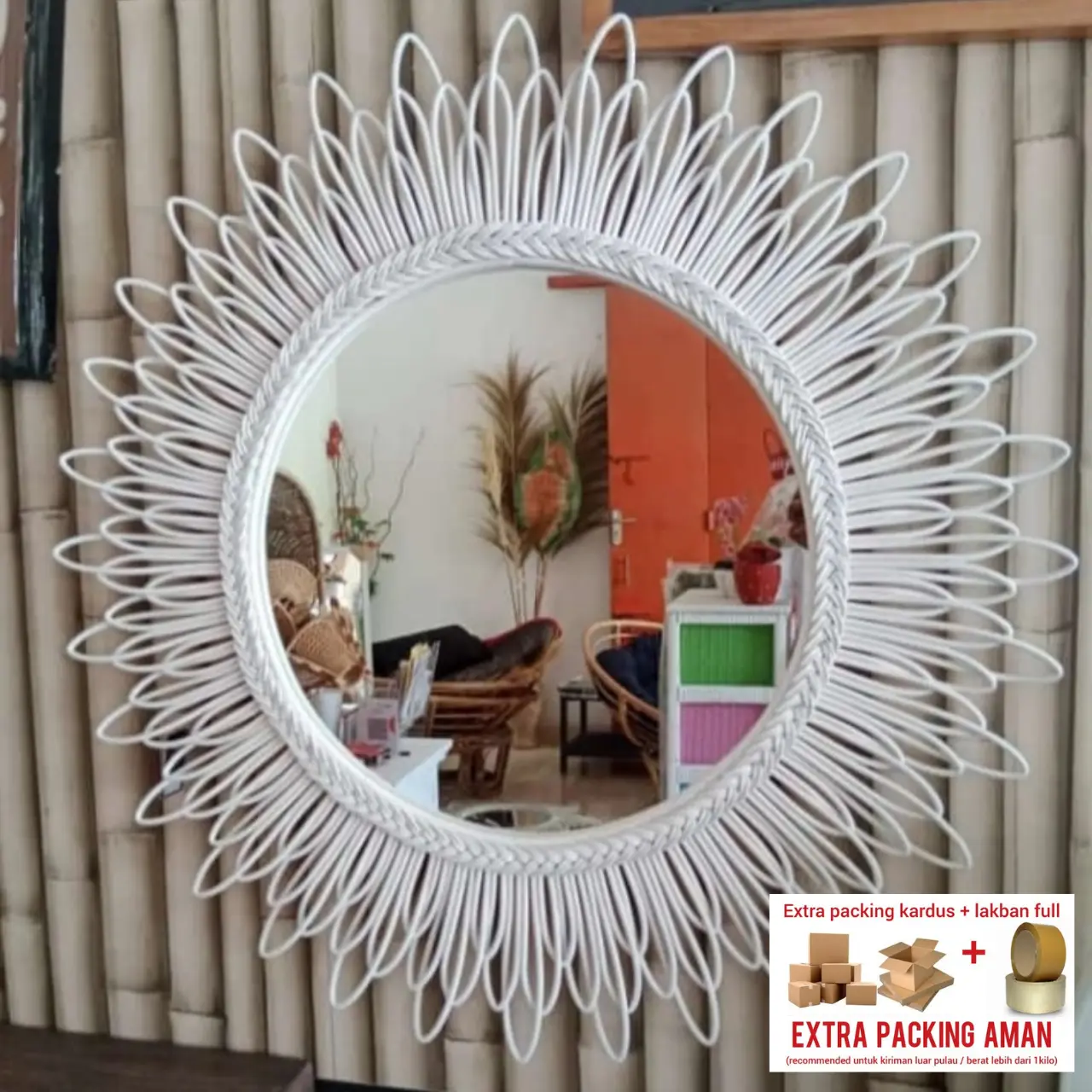 Kaca Cermin Hias | Dekorasi Rumah Minimalis Modern | Home Decor Aesthetic Mirror salon