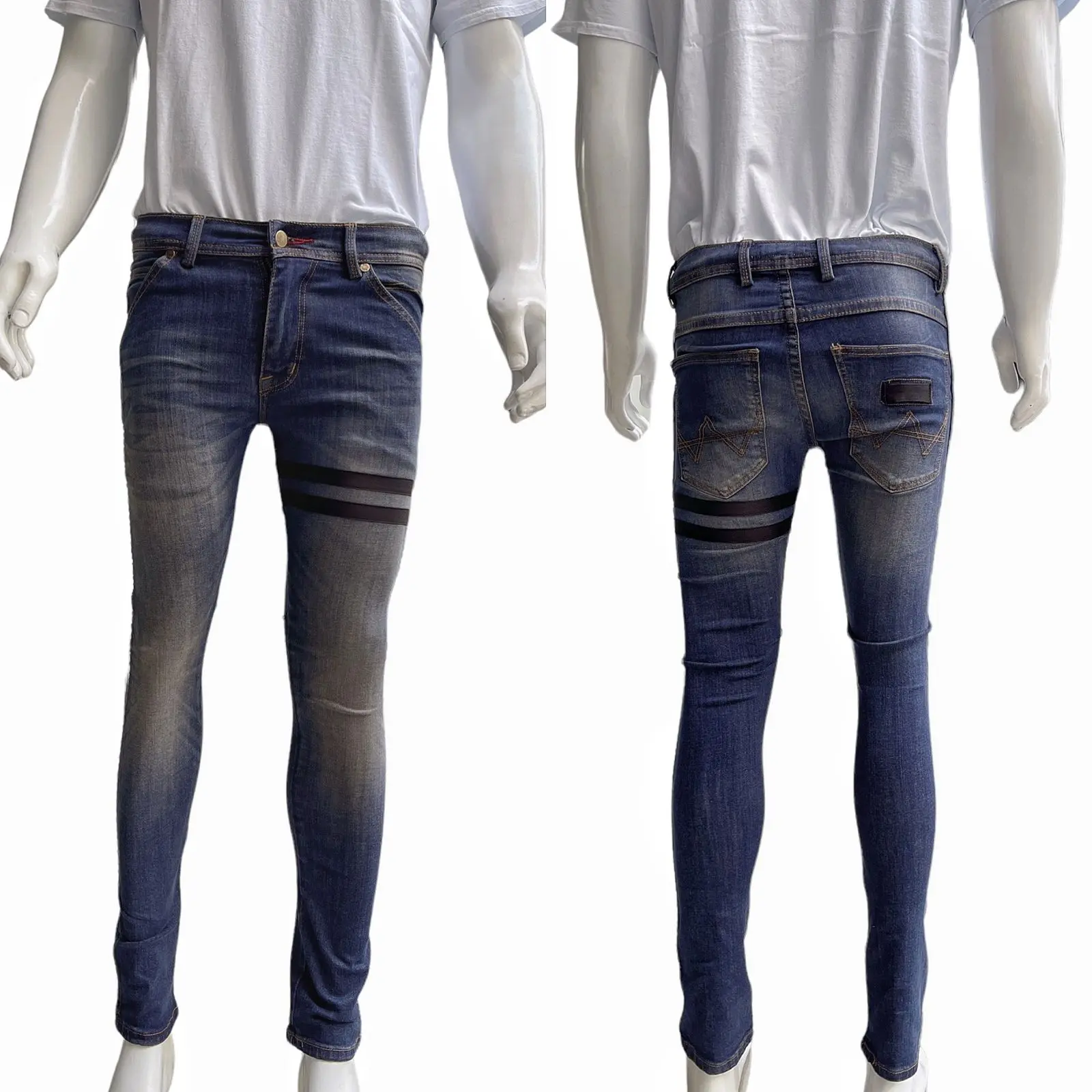 Celana  jeans NAVY POLOS by aranesia