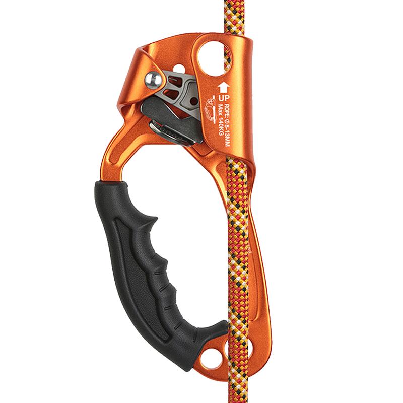 Product Introduction of Outdoor Hand Ascender Climbing Ascender 8-13mm Vertical Rope Access Climbing Rescue Caving 8