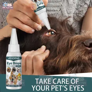 Pet eye Drops Obat Tetes Mata Kucing Anjing Sakit Bengkak Obat Tetes Mata Hewan