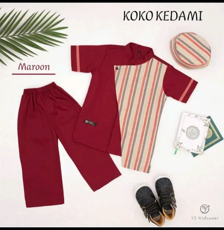 Baju Koko Anak KEDAMI BY : Y2 KIDSWEAR // Setelan Anak Muslim KOKICI Koko Chef Terbaru