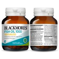 Gambar PAKET BLACKMORES FISH OIL 1000 ODOURLESS 30 KAPSUL LUNAK DAN NUVITA NUTRI VITAMIN D3 2500 IU 30 TABLET dari Health and Wellness ID Kota Administrasi Jakarta Utara 5 Tokopedia