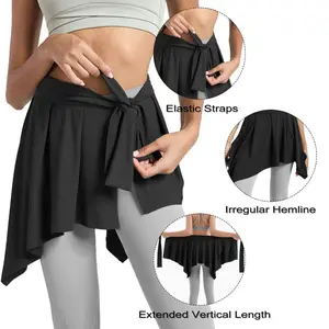 Rok Penutup Pinggul untuk Legging Olahraga Wanita Sport Celana