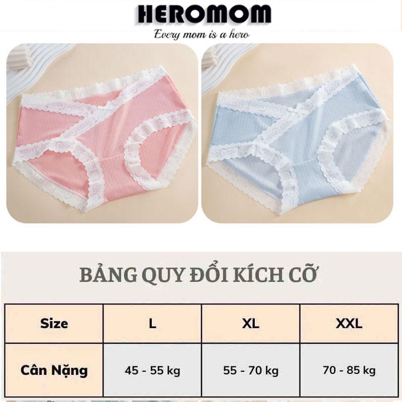 Product Introduction of Quần lót bầu chất Tơ Lụa thiết kế cạp chéo tránh chạm vết mổ co giãn đáy kháng khuẩn bigsize 0