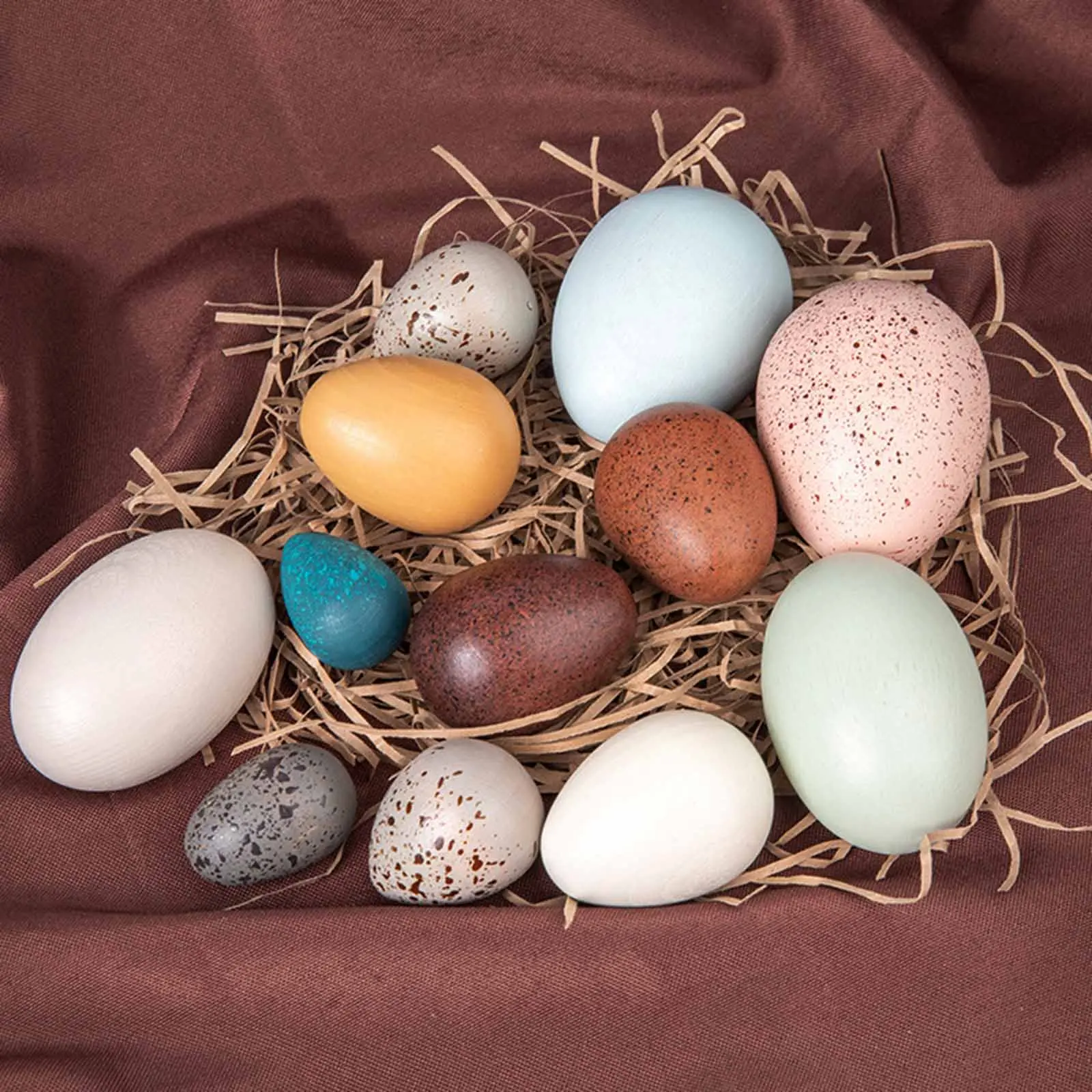 12 Pieces Easter Egg Decorating Kit for Children Holiday Ornaments Great Gift