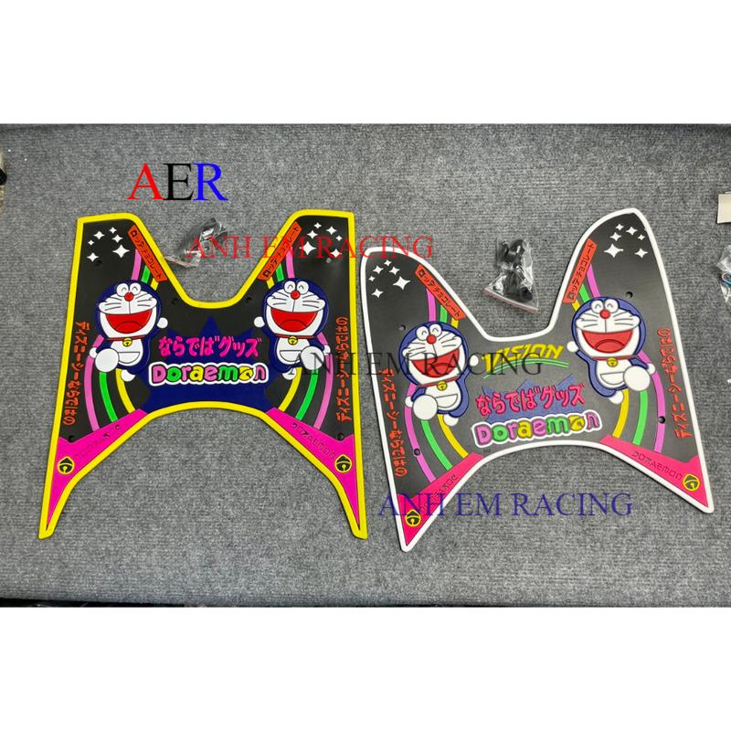 Thảm Lót Chân DOREMON xe tay ga VARIO 2018 VISION 2018 VISION 2022 (MÀU NGẪU NHIÊN)