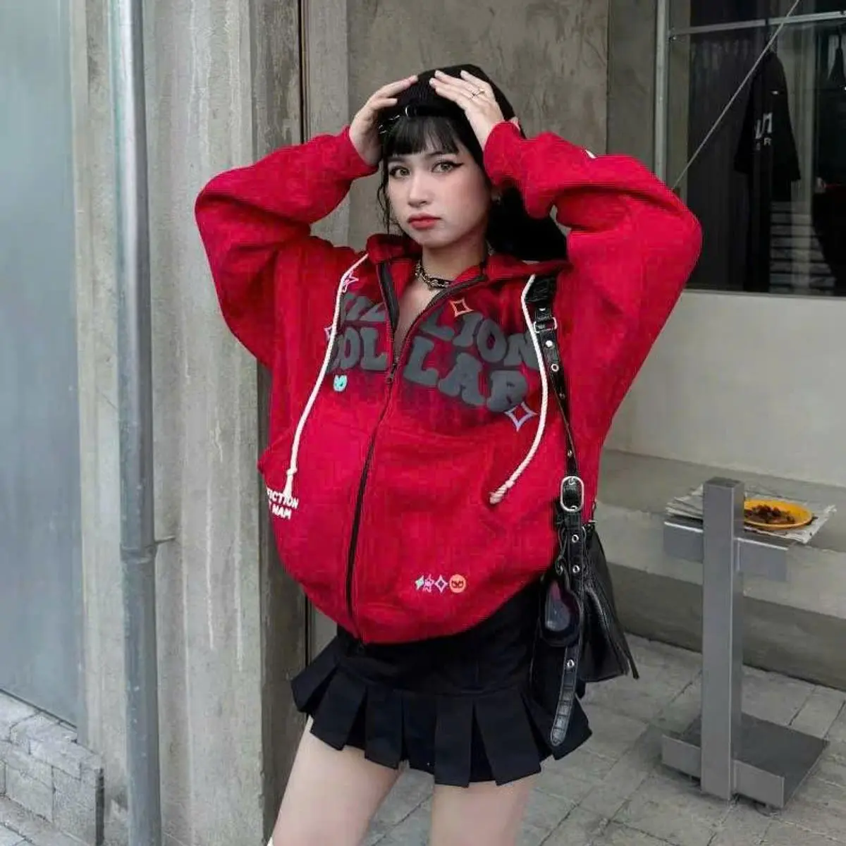 Áo Khoác Hoodie Nam Nữ Nỉ Bông In Boxy Millon Dollar 3D Siêu HOT HIT - Men's Jacket - Menswear Có Túi - Women, Top