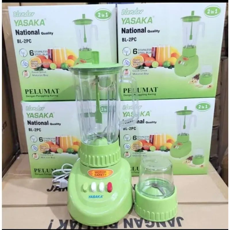 TERMURAH BLENDER NATIONAL YASAKA BL 2 PC 2IN1 1
