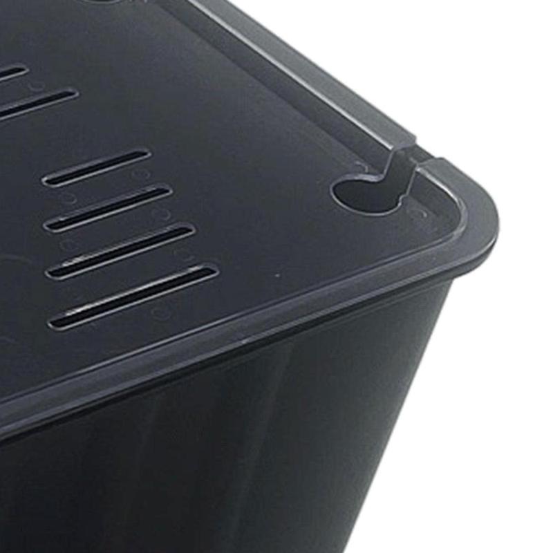 Product Introduction of Turtle Habitat, Turtle Breeding Tank, Ventilation Feeding Hatching Container, Turtle Aquarium for Hatchling Chameleon 1
