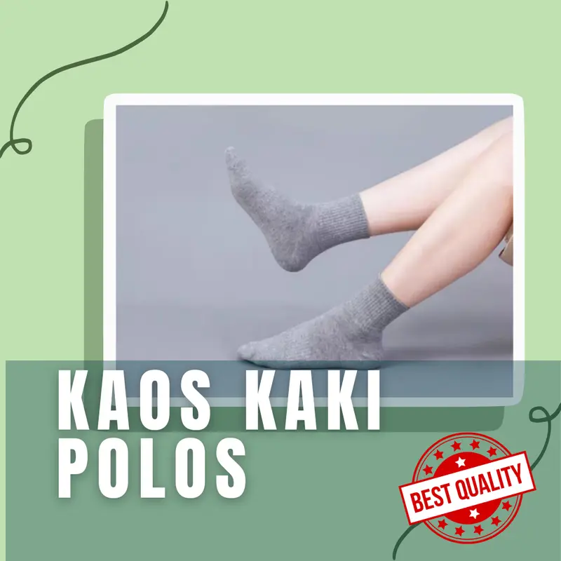Kaos Kaki Polos / Kaos Kaki Kerja / Kaos Kaki Bahan Katun Lembut 0