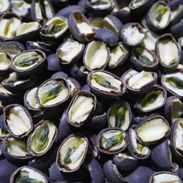 1.0kg hạt sen khô chẻ đôi còn vỏ