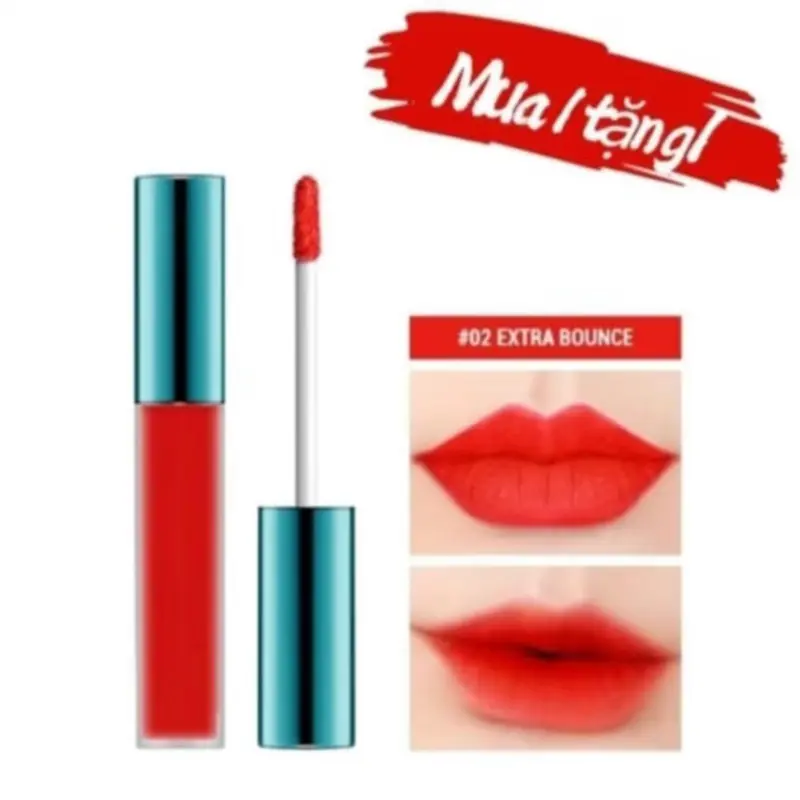 Mua 1 tặng 1 son bibia siêu lì 01 đỏ hồng 02đỏ cam 03đỏ lạnh 04 đỏ gạch 12 cam cháy 25 nâu đất siêu lì mỹ phẩm trang điểm nữ