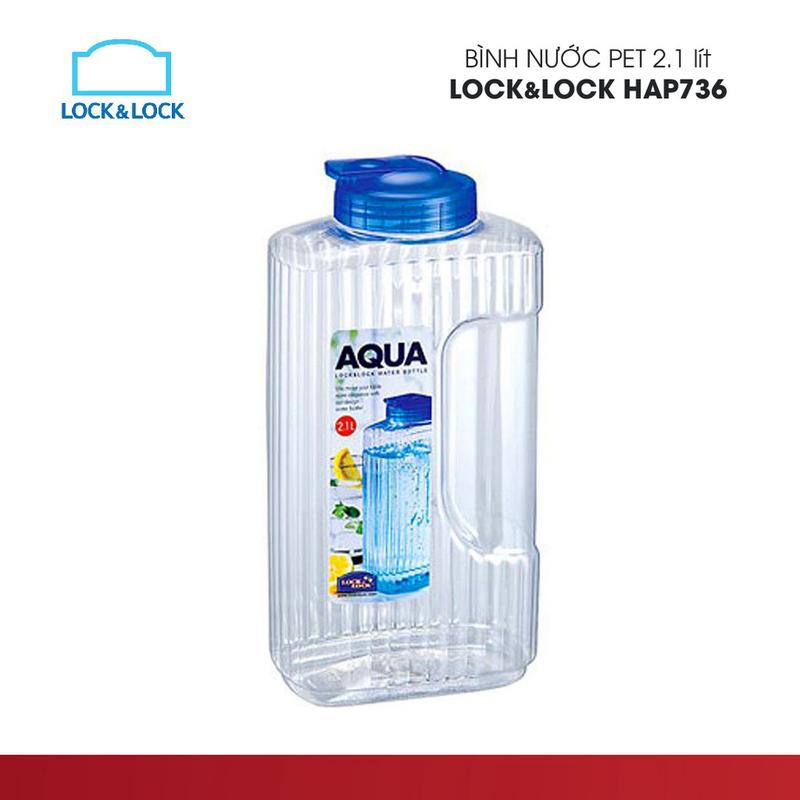 Bình Nước Pet Lock&Lock HAP736 2.1L - Hàng Chính Hãng