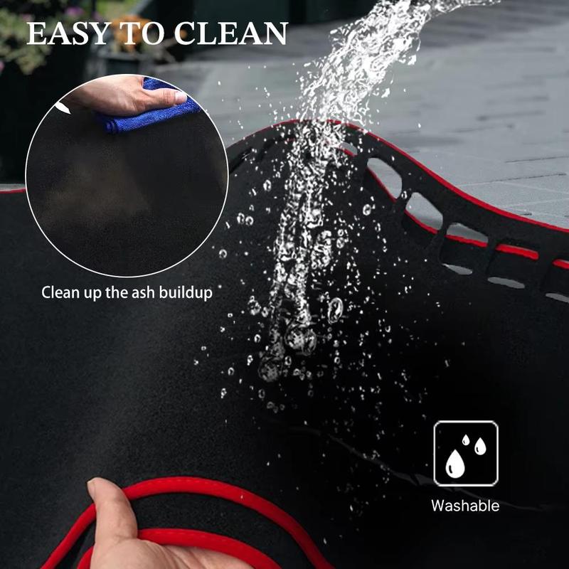 Car Dashboard Sunshade Mat, Anti-slip Car Dashboard Sunshade Pad, Car Interior Accessories for Toyota RAV4 2019-2021 6