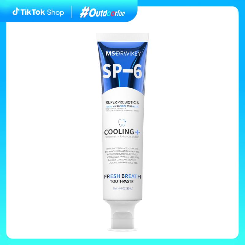 MS-DRWIKEY Super Probiotic Toothpaste Spring Mint Burst – Strengthens ...